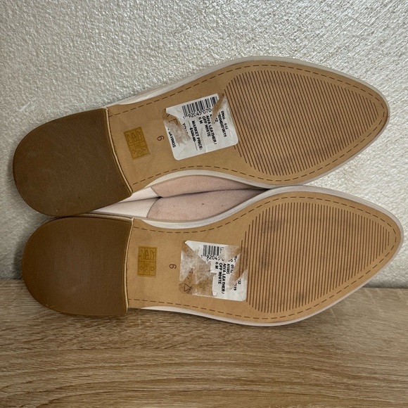 Kelsi Dagger Brooklyn Aiva Women's 10 Beby Pink Leather Off White Pointed Mules - Picture 6 of 8